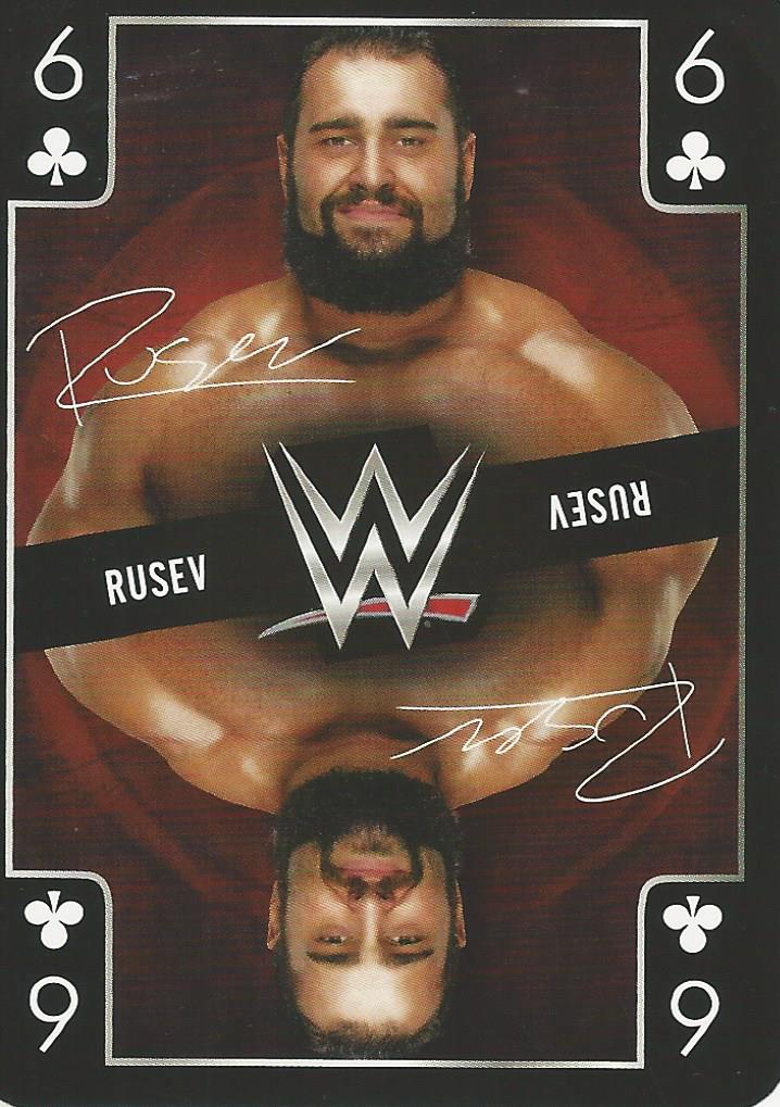 WWE Playing Cards 2019 Rusev