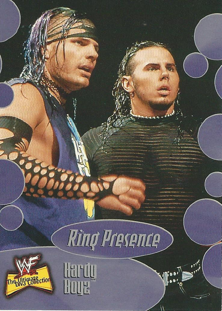 WWF Fleer Ultimate Diva Trading Cards 2001 Hardy Boyz No.61