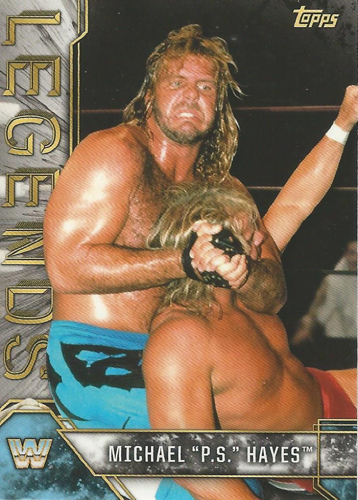 WWE Topps Legends 2017 Trading Card Michael Hayes No.61