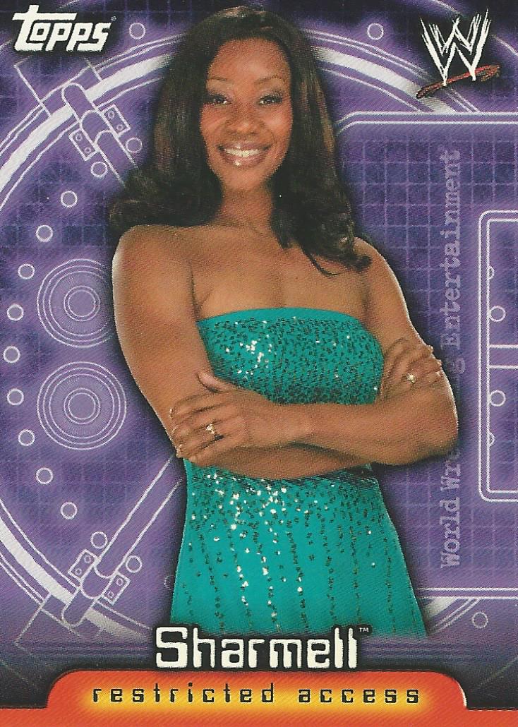 WWE Topps Insider 2006 Trading Cards US Sharmell No.61