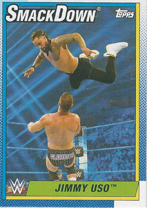 WWE Topps Heritage 2021 Trading Card Jimmy Uso No.61