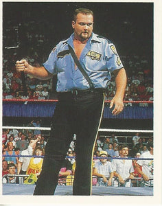 WWF Merlin Stickers 1991 Big Boss Man No.62