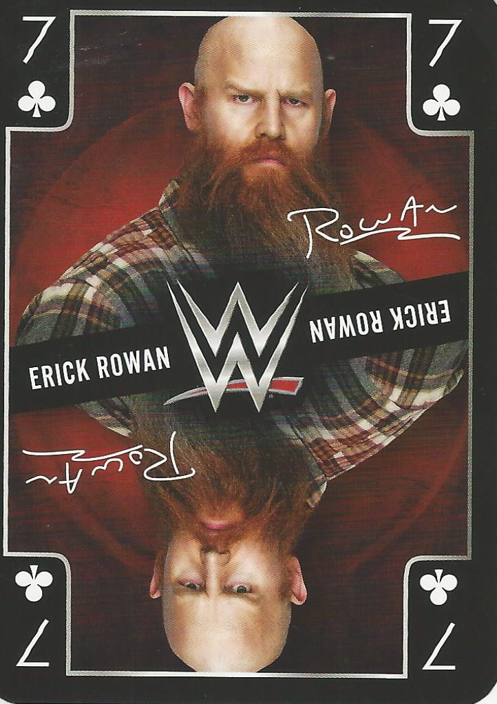 WWE Playing Cards 2019 Erick Rowan