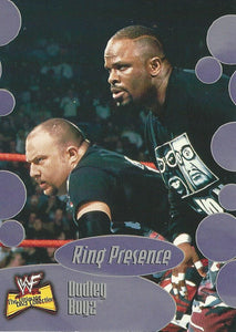 WWF Fleer Ultimate Diva Trading Cards 2001 Dudley Boyz No.62