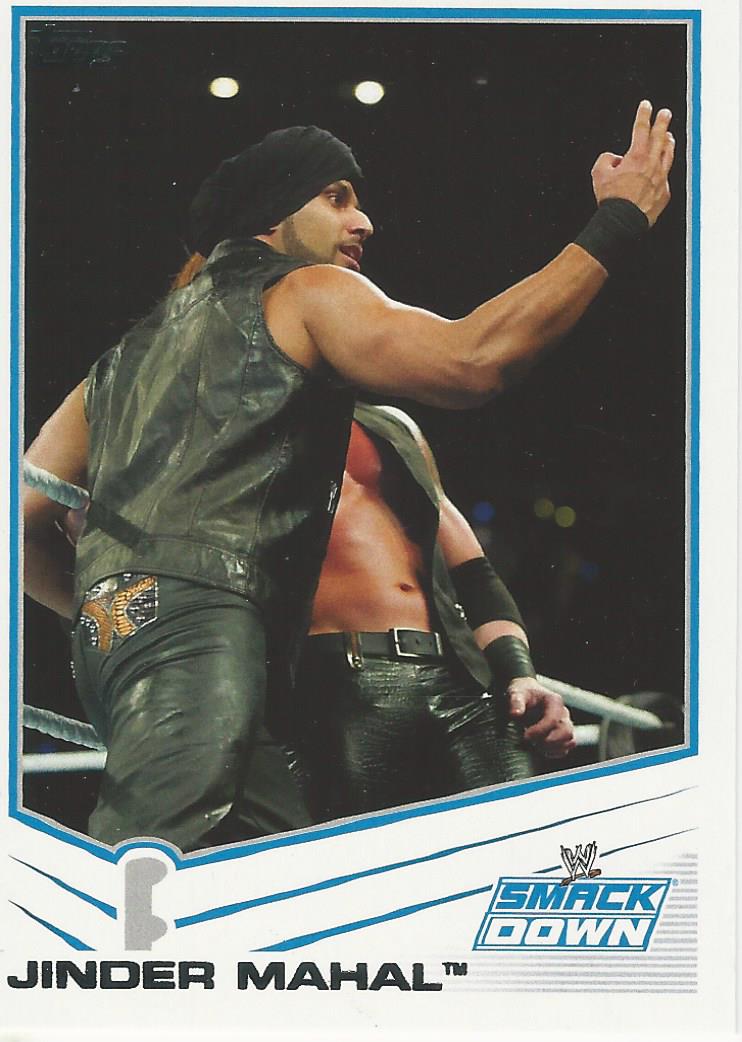 WWE Topps 2013 Trading Cards Jinder Mahal No.62