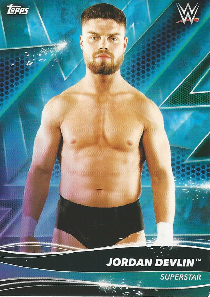 Topps WWE Superstars 2021 Trading Cards Jordan Devlin No.62