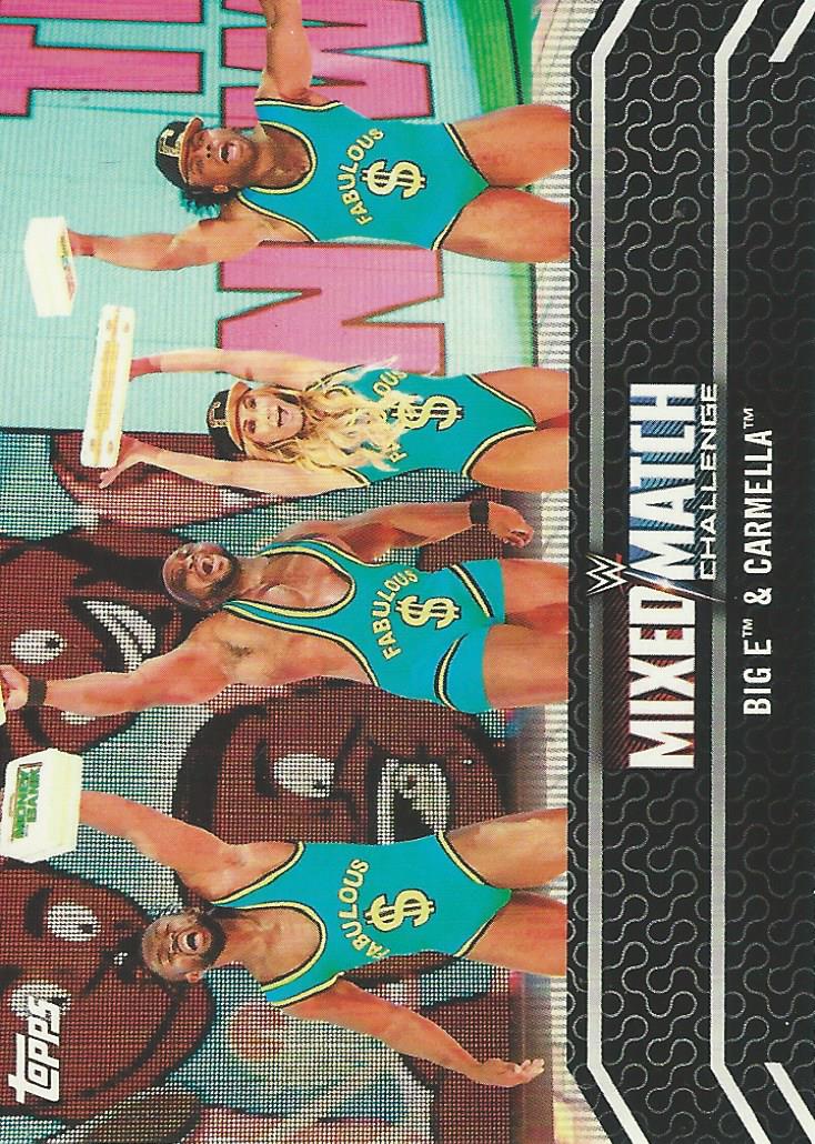 WWE Topps Women Division 2018 Trading Cards Carmella and The New Day MM-12