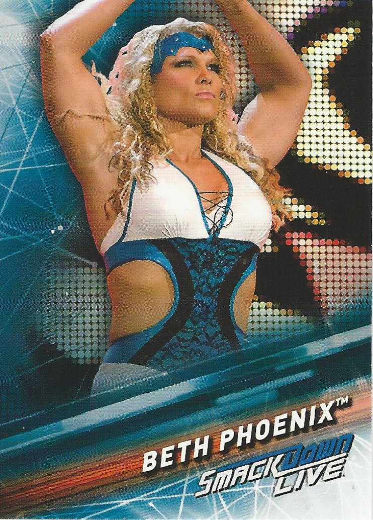 WWE Topps Smackdown 2019 Trading Cards Beth Phoenix No.62