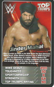 WWE Top Trumps 2018 Jinder Mahal