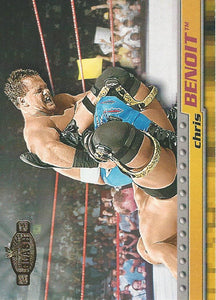 WWF Fleer Championship Clash 2001 Trading Card Chris Benoit No.24