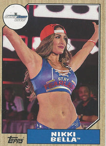 WWE Topps Heritage 2017 Trading Card Nikki Bella No.62