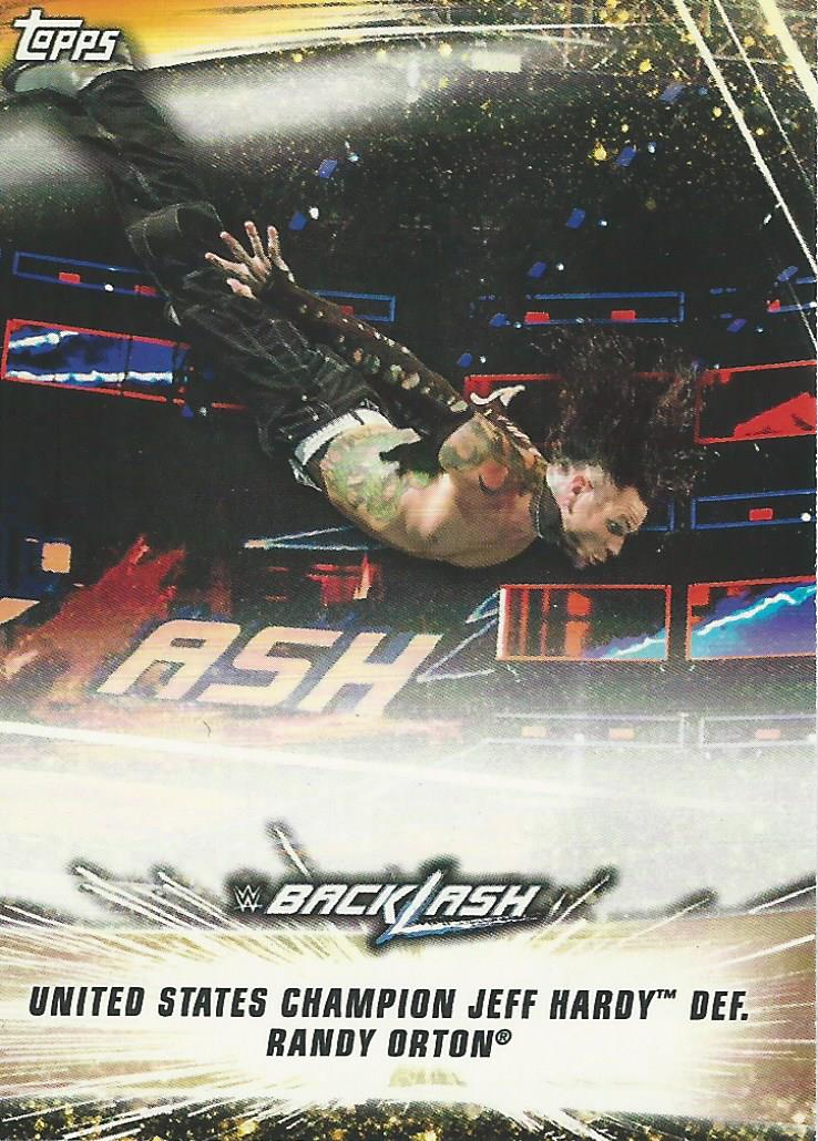 WWE Topps Summerslam 2019 Trading Card Jeff Hardy No.62