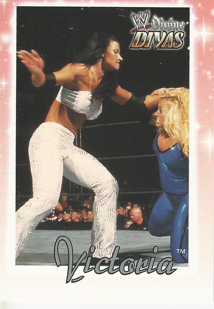 WWE Fleer Divine Divas Trading Card 2003 Victoria No.62