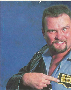 WWF Merlin Stickers 1991 Big Boss Man No.63