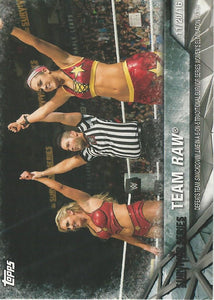 WWE Topps Women Division 2017 Trading Card Team Raw WWE-13