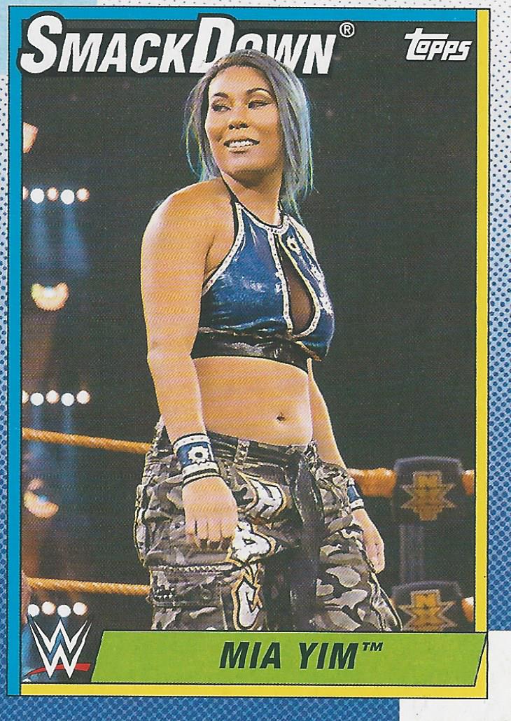 WWE Topps Heritage 2021 Trading Card Mia Yim No.64