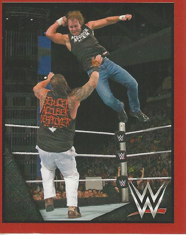 WWE Topps Then Now Forever 2016 Stickers Dean Ambrose No.63