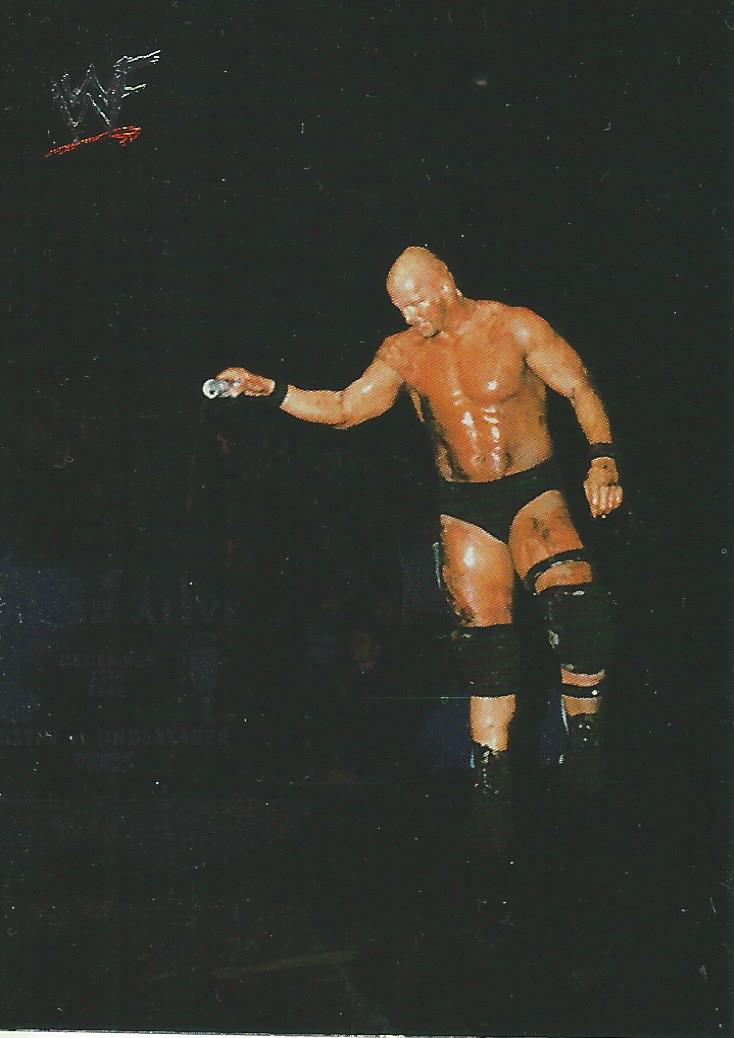 WWF No Mercy 2000 Trading Cards Stone Cold Steve Austin No.63