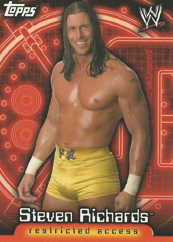 WWE Topps Insider 2006 Trading Cards US Steven Richards No.63