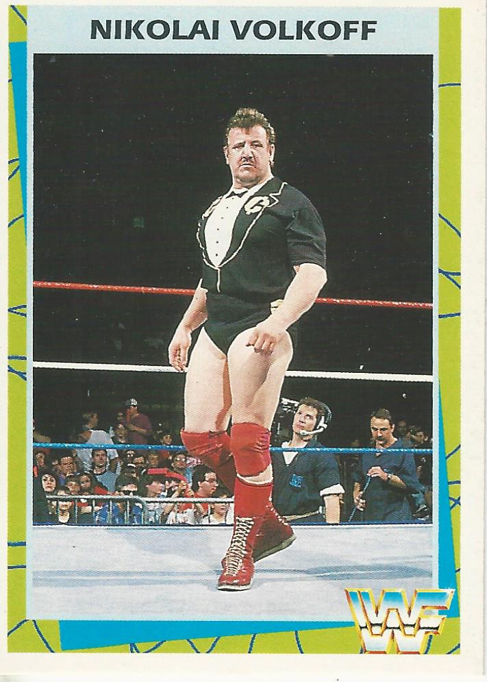 WWF Merlin Trading Card 1995 Nikolai Volkoff No.63