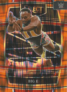 WWE Panini Select Trading Cards 2022 Big E No.63 Orange Flash