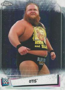 WWE Topps Chrome 2021 Trading Cards Otis No.63