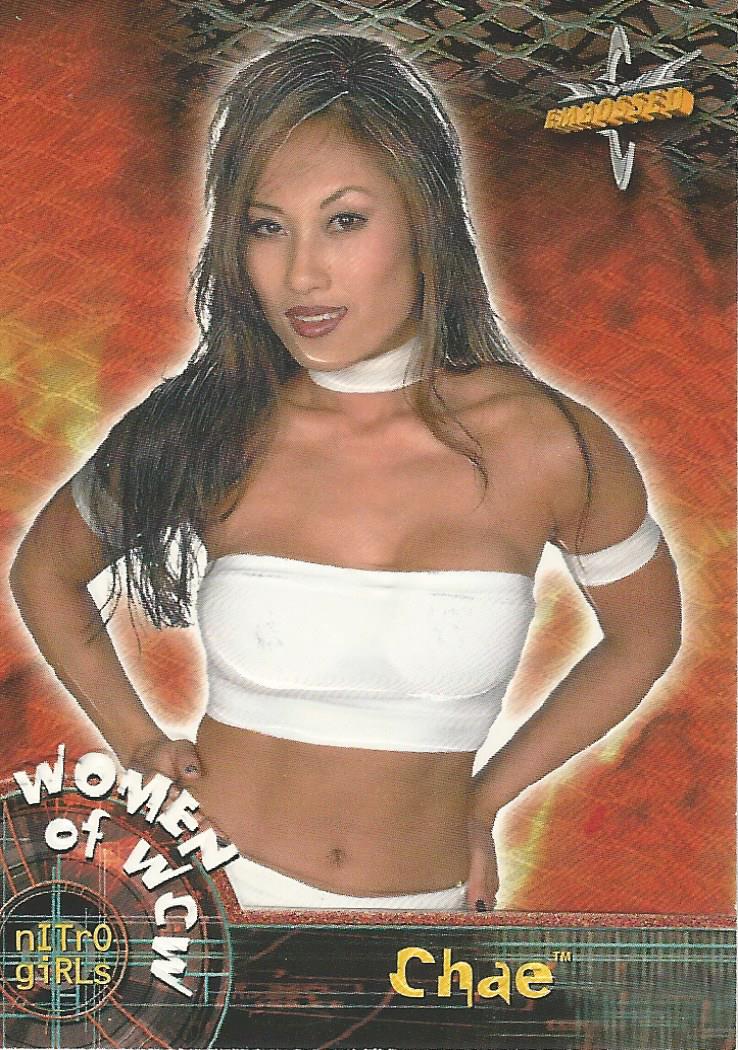 WCW Topps Embossed Trading Cards 1999 Chae No.63