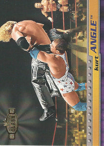 WWF Fleer Championship Clash 2001 Trading Card Kurt Angle No.22