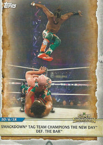 WWE Topps Road to Wrestlemania 2020 Trading Cards Kofi Kingston No.64