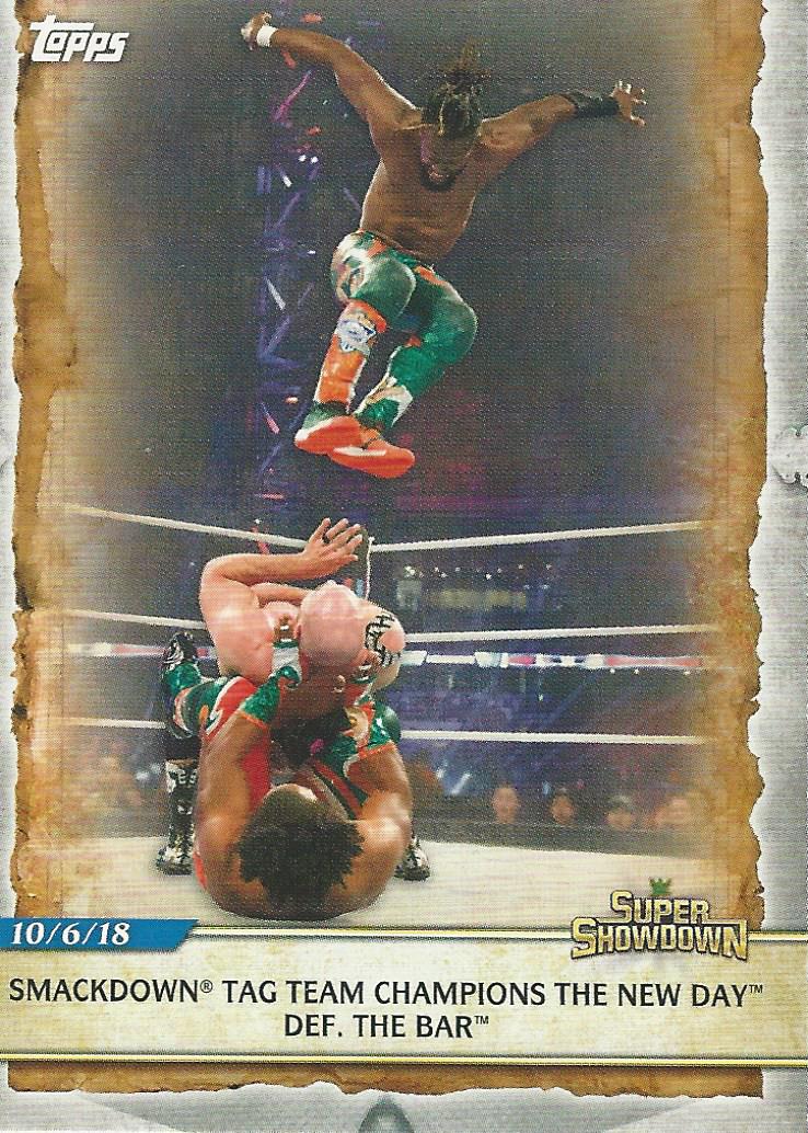 WWE Topps Road to Wrestlemania 2020 Trading Cards Kofi Kingston No.64