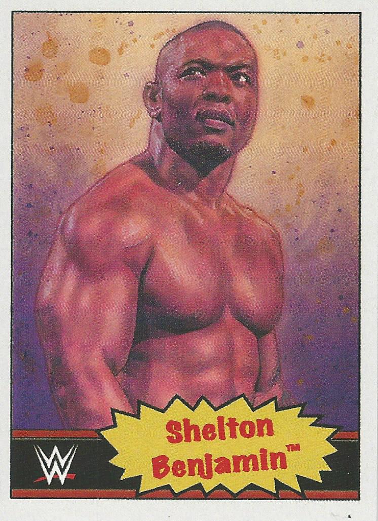 WWE Topps Living Set Trading Cards 2021 Shelton Benjamin No.64