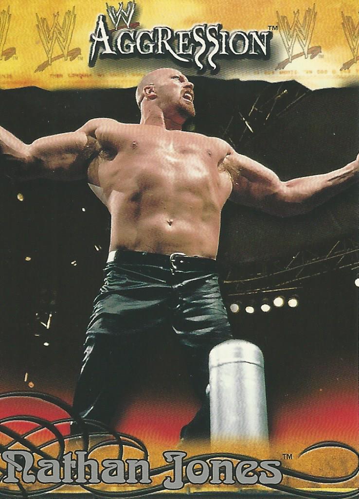 WWE Fleer Aggression Trading Card 2003 Nathan Jones No.64