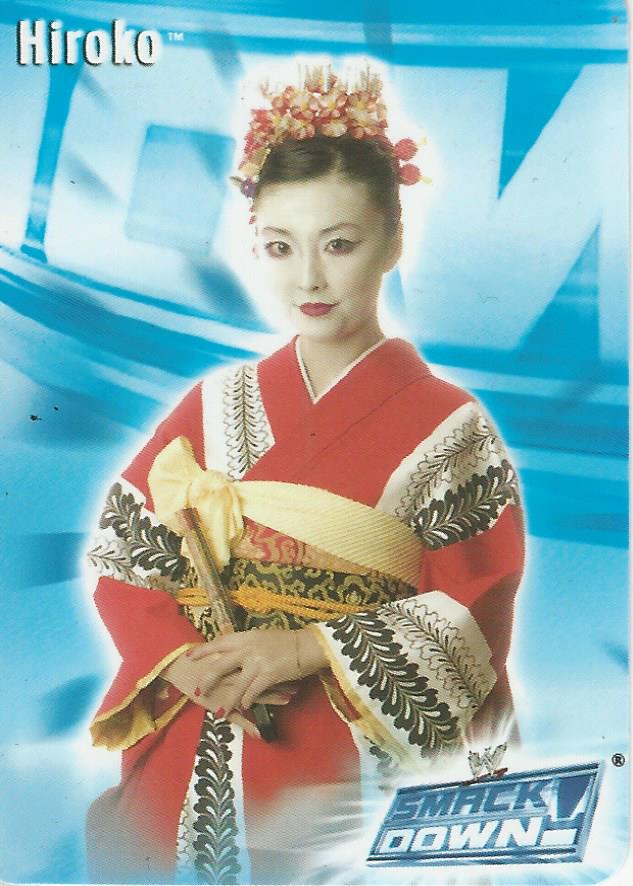 WWE Smackdown 2004 Tesla Trading Cards Hiroko No.64