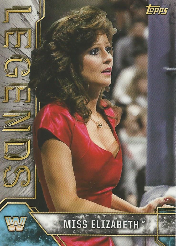 WWE Topps Legends 2017 Trading Card Miss Elizabeth No.64