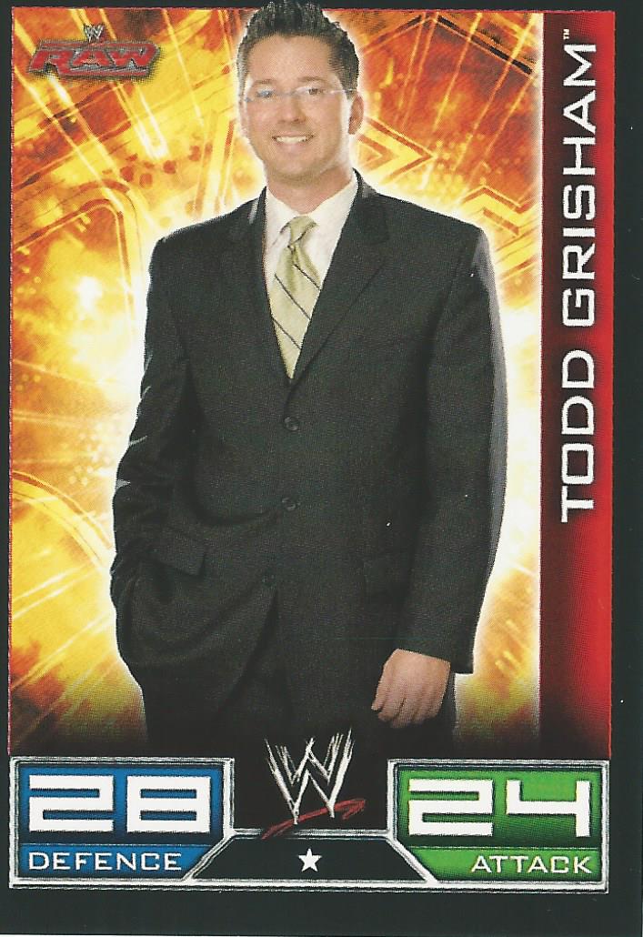 WWE Topps Slam Attax 2008 Trading Cards Todd Grisham No.64