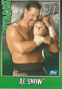 WWE Topps Payback 2006 Trading Card Al Snow No.65