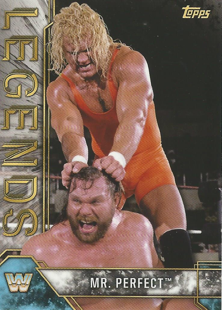 WWE Topps Legends 2017 Trading Card Mr Perfect No.65