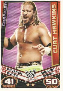 WWE Topps Slam Attax Rebellion 2012 Trading Card Curt Hawkins No.65