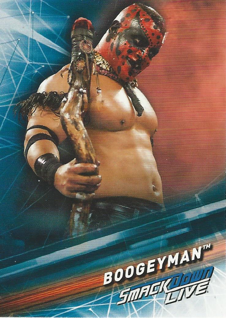 WWE Topps Smackdown 2019 Trading Cards Boogeyman No.65