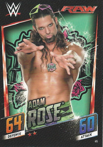 WWE Topps Slam Attax 2015 Then Now Forever Trading Card Adam Rose No.65