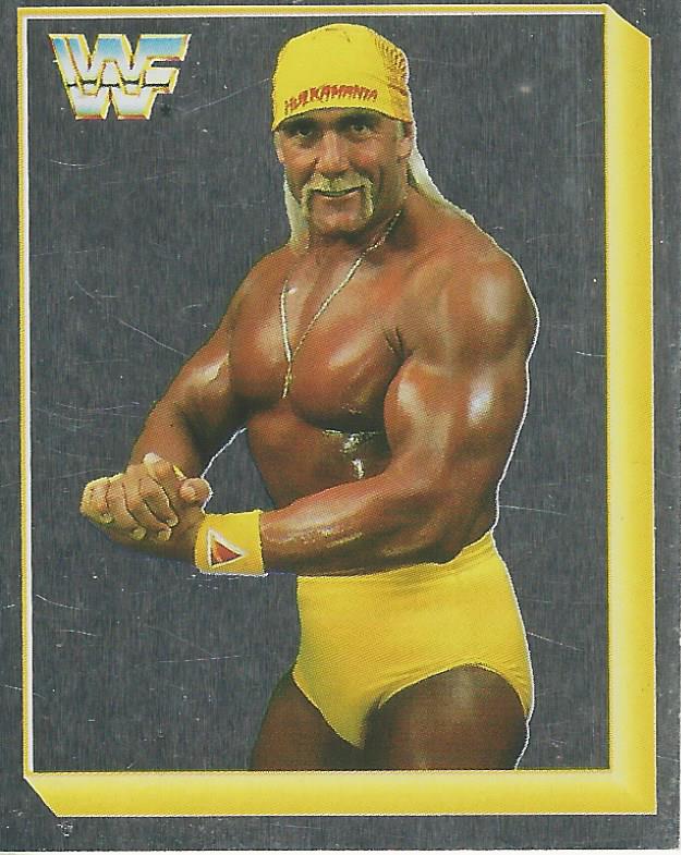 WWF Merlin Sticker Collection 1994 Hulk Hogan No.65