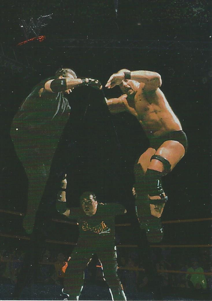 WWF No Mercy 2000 Trading Cards Stone Cold Steve Austin and Vince McMahon No.65
