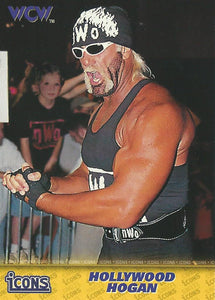 WCW/NWO Topps 1998 Trading Card Hollywood Hogan No.65