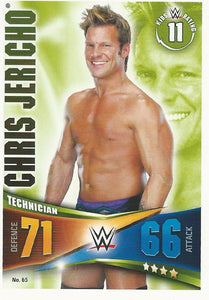 WWE Topps Slam Attax Rivals 2014 Trading Card Chris Jericho No.65