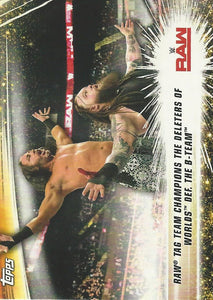 WWE Topps Summerslam 2019 Trading Card Matt Hardy and Bray Wyatt No.65