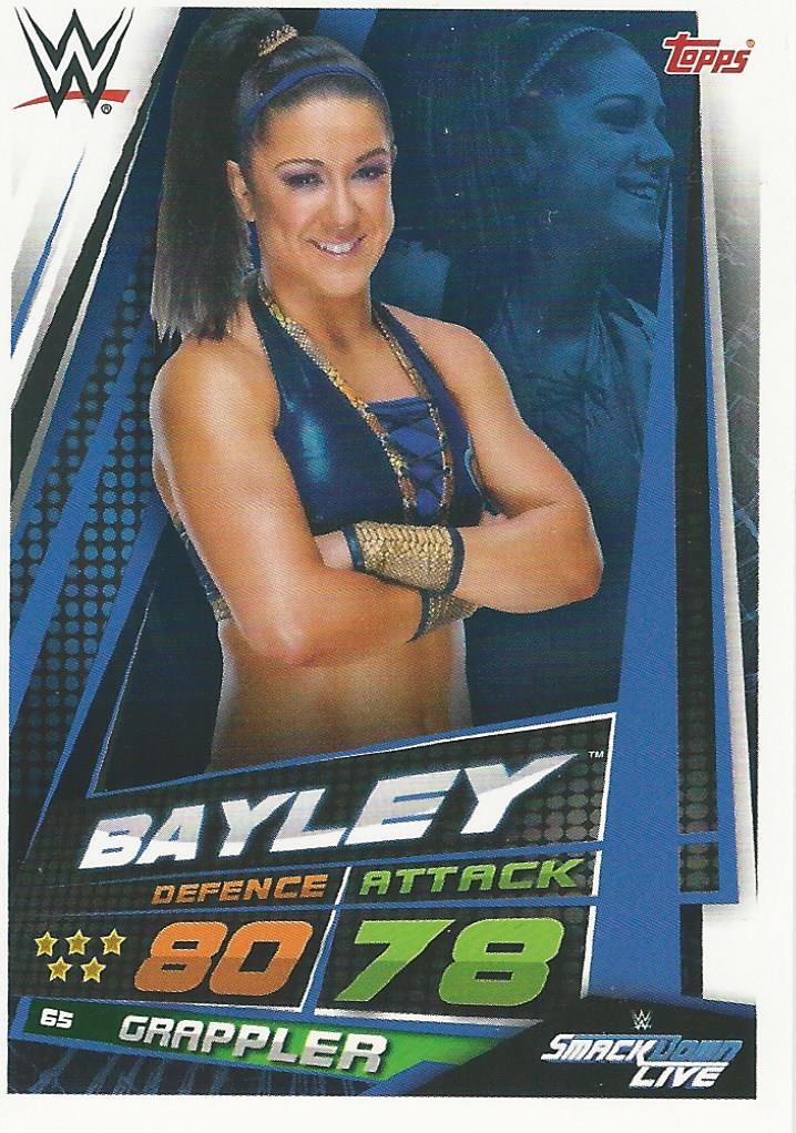 WWE Topps Slam Attax Universe 2019 Trading Card Bayley No.65
