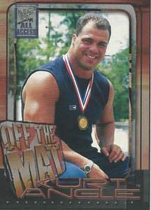 WWF Fleer All Access Trading Cards 2002 Kurt Angle No.65