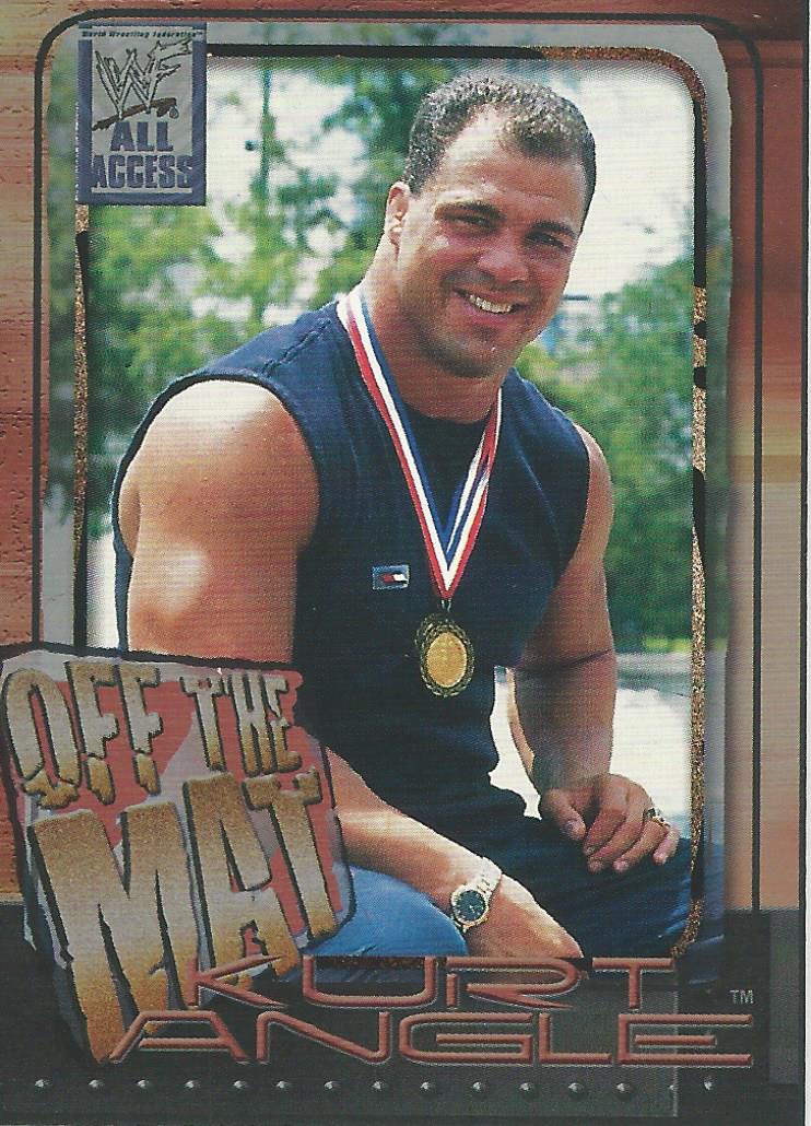 WWF Fleer All Access Trading Cards 2002 Kurt Angle No.65