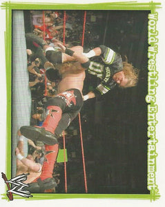 WWE Topps Superstars Uncovered 2007 Sticker Collection Triple H No.66