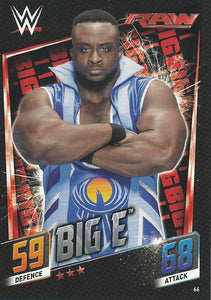 WWE Topps Slam Attax 2015 Then Now Forever Trading Card Big E No.66